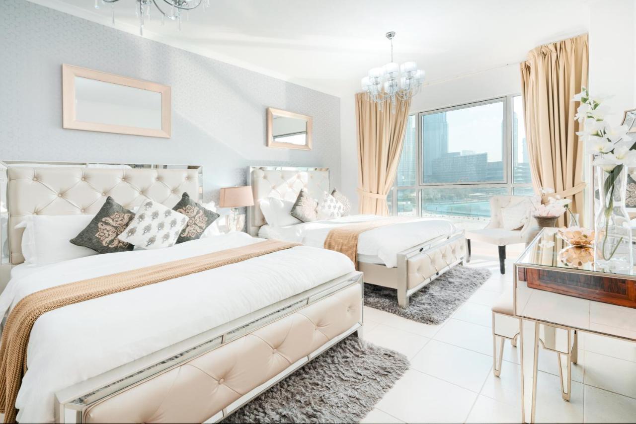 Elite Royal Apartment - Full Bujr Khalifa & Fountain View - Senator - 2 Bedrooms & 1 Open Bedroom Without Partition Dubai Exterior foto