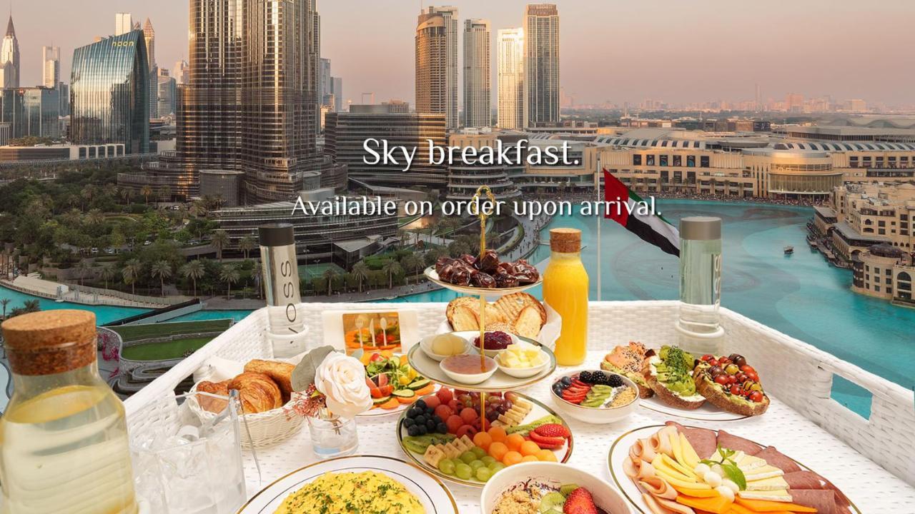 Elite Royal Apartment - Full Bujr Khalifa & Fountain View - Senator - 2 Bedrooms & 1 Open Bedroom Without Partition Dubai Exterior foto